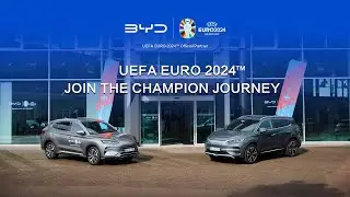 Join BYD on an extraordinary EURO2024 journey!