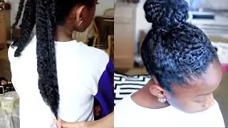Easy Daily Moisture Routine For Dry Frizzy Little Girls Natural Hair