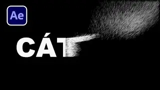 Kỹ xảo TEXT TO SAND: Biến chữ th&agrave;nh c&aacute;t cực đẹp trong After Effects - Điện Ảnh Số