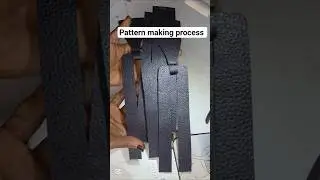 pattern making process..slide for men #handcraftedshoes #shoemaking