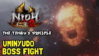 Nioh 2 The Tengu's Disciple DLC Uminyudo Boss Fight