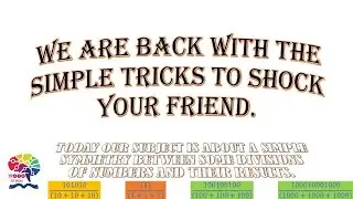 A MATH TRICKS TO SHOCK YOUR FRIEND
