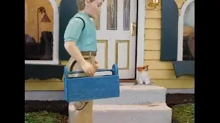 Dollhouse Miniature Tool Box