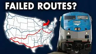 Why These Amtrak Long-Distance Routes Barely Work?