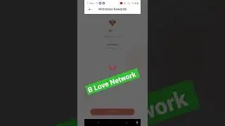 Live Withdrawal B Love Network ❤️ #online #real #2023 #blv #tokens #app #android #earning #shorts