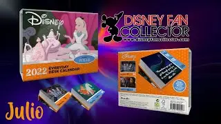 🗓 Everyday Desk Calendar de Disney mes de JULIO  📆 + Funkos Disney