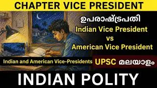 Indian vice president vs American vice President malayalam | m laxmikanth Indian Polity: Chapter 18