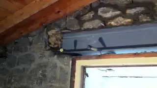 Installation of steel I- beam
