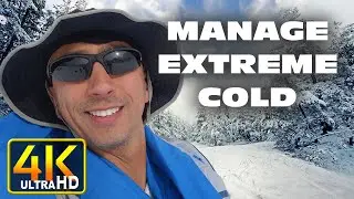 How to Handle Extreme Winter Danger Camping Extreme Cold (4k UHD)
