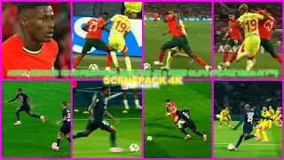 Nuno Mendes with Portugal and PSG 4K / RARE CLIPS ● FREE CLIPS ● SCENEPACK 4K ( TOPAZ Video AI 7&trade; )