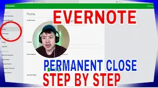 ✅  How To Permanently Close Evernote Account 🔴