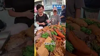 沉浸式体验在山东威海摆摊卖大锅热卤243天 #田大美卤味 #大锅热卤 #大锅卤菜 #威海美食
