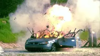 Explode Car with the Gun
