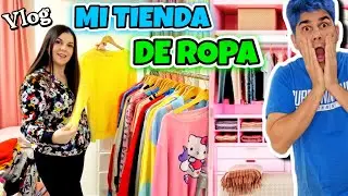 Mi ARMARIO es un DESASTRE!! Convierto mi casa en una TIENDA DE ROPA