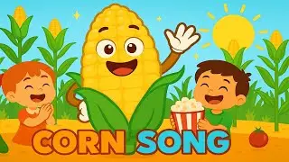 Corn Song 🌽🎶 | Fun Vegetables Song for Kids | Kiddo Tunes Nursery Rhyme