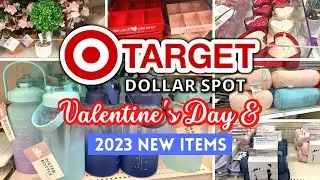 Target Dollar Spot Valentine's Day and New 2023 Items! Decor Fitness Beauty Shopping