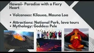 TOPIC: Volcanic and Seismic Tourism Destinations. Tourists such as Iceland, Japan, and Hawaii.
