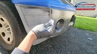 Nissan Frontier bumper Transformation