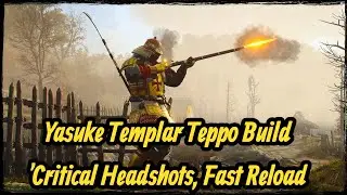 Assassin's Creed Shadows - Yasuke Templar Teppo build 'Headshot Crit and Speed'
