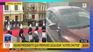 Presidente Boric participa en cambio de mando en Bolivia