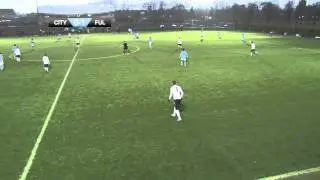 George Evans 35 yard goal: City EDS v Fulham U21s Highlights