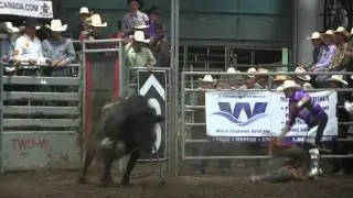 Tanner Byrne on VJV Slash at Stavely PBR  '13