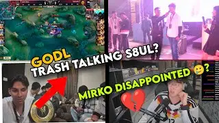 s8ul vs Godl | mirko watching Indian tournament | romcom trash talking? | moba 5v5