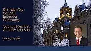 Council Member Andrew Johnston (D2): Inducted January 4, 2016