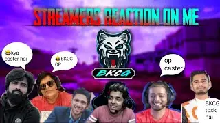Streamers Reaction on BKCG GAMING'S CASTING!!  ROAD TO 300K subs!!!!