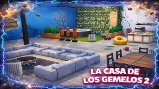 🙀 Transformé LA CASA DE LOS GEMELOS 2 en los SIMS 4 y quedó PERFECTA 🏡 || LOS SIMS 4 SPEED BUILD