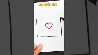 como desenhar envelopes f&aacute;cil ❤️&hearts;️❤️❤️ #shorts #draw #drawing #paint #artchallenge #art