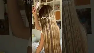 A blunt cut on healthy hair 🤩🫶✨ #haircare #haircut