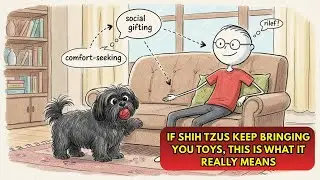 If Shih Tzus KEEP Bringing You Toys, This Is What It Really Means