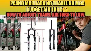 PAANO IBABA ANG TRAVEL NG MGA BUDGET AIR FORK OR RC2 FELICE AIR FORK.