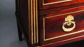 A Late 18th Century Directoire Period Mahogany Commode