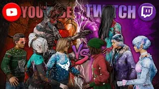 Streamers Vs YouTubers! Who is BEST at DBD?!