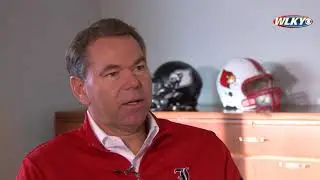 Complete video: One-on-one interview with UofL's Vince Tyra