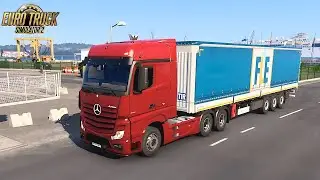 Computer Processors delivery in Bastia island - Euro Truck Simulator 2