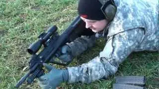 Steyr Aug fieldstrip speedrun in the field - fire - strip - fire