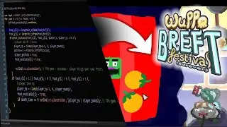 Designing & creating a minigame together on stream 0 bugs [ gamedev ]