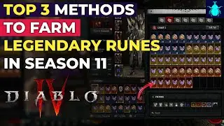 Diablo 4: 3 ЛУЧШИХ способа добыть легендарные руны в 11 сезоне