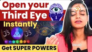 Activate your PINEAL GLAND and Open THIRD EYE instantly | INTUITION(Hindi) | HealingCoach Bhanupriya