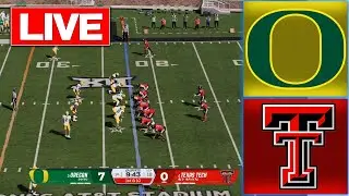 🔴LIVE 🔴Texas Tech vs Oregon/FBS Football Season/ NCAAF College Football 26