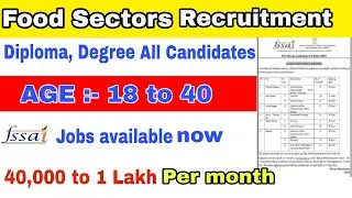 FSSAI Recruitment 2021 | FSSAI Recruitment 2021 apply online | Government jobs after graduation