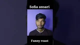 Funny roast of sofia ansari 😅#shorts