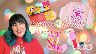 Trixie Cosmetics MOD About You & Holiday Collection Unboxing & Try-On