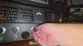VORW on 9705 kHz:Grundig Satellit 800, Hallicrafters SX-71 and SX-100, C. Crane Skywave SSB2 