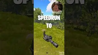 SPEEDRUN TO MINIGUN.. 🤣 #rust #solo #shorts