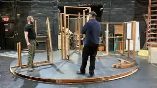Misery at Algonquin Arts Theatre (Set Construction)