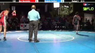 Cadet 132 - Ben Hornickle (Wisconsin) vs. Rodolfo Guillen (Georgia)